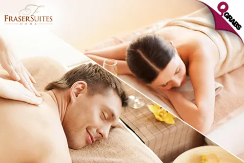 From QR540 Pamper yourself with Spa Packages including a Special Valentine's Spa Packages for Couples at Fraser Suites! (Up to QR1470 Value)